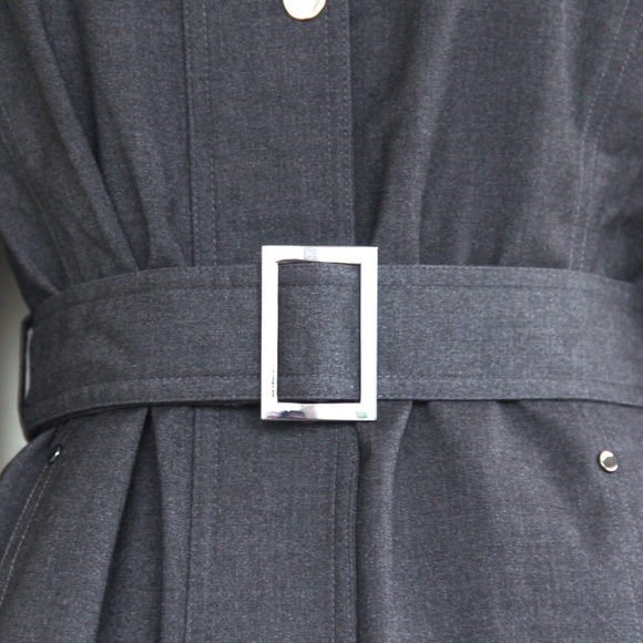 ✨HP✨ Kristen Blake Trench Coat w/ Detachable Hood - Picture 5 of 7